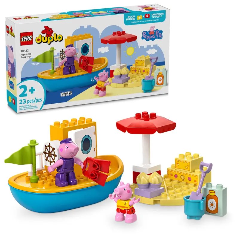 LEGO Duplo 10432 Peppa i Rejs Łodzią (przedsprzedaż)