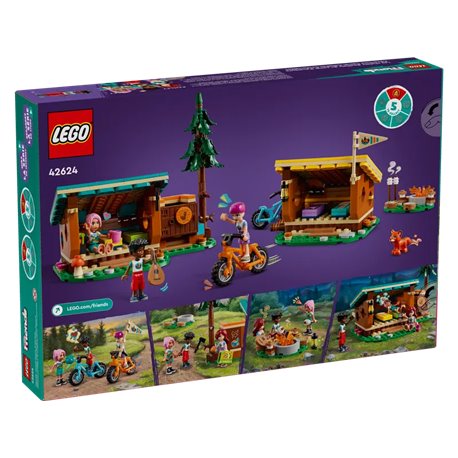 LEGO Friends 42624 Przytulne Domki na Letnim Obozie (przedsprzedaż)