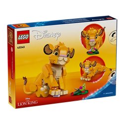 LEGO Disney 43243 Król Lew - Lwiątko Simba (przedsprzedaż)