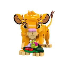 LEGO Disney 43243 Król Lew - Lwiątko Simba (przedsprzedaż)