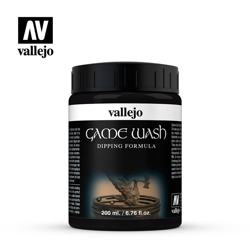 Vallejo 73.301 Game Color Wash 200 ml. Black