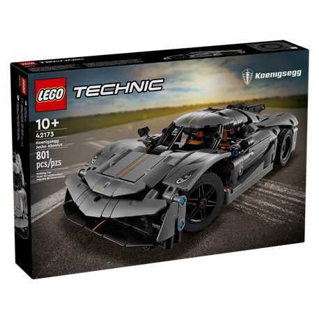 LEGO Technic 42173 Szary hipersamochód Koenigsegg (przedsprzedaż)