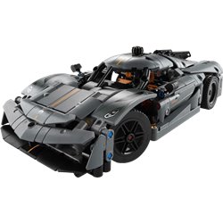 LEGO Technic 42173 Szary hipersamochód Koenigsegg (przedsprzedaż)