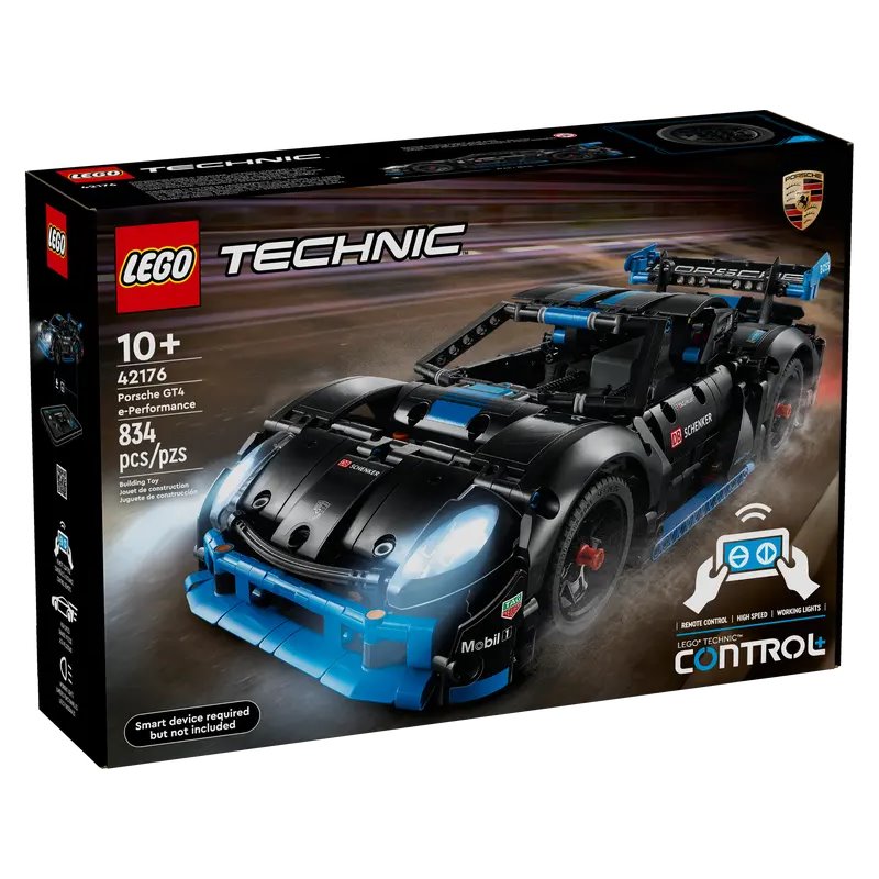 LEGO Technic 42176 Samochód wyścigowy Porsche GT4 e-Performance (przedsprzedaż)