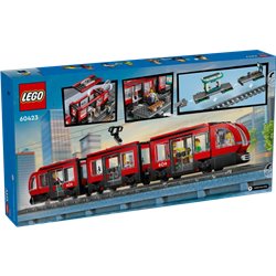 LEGO City 60423 Tramwaj miejski ze stacją (przedsprzedaż)