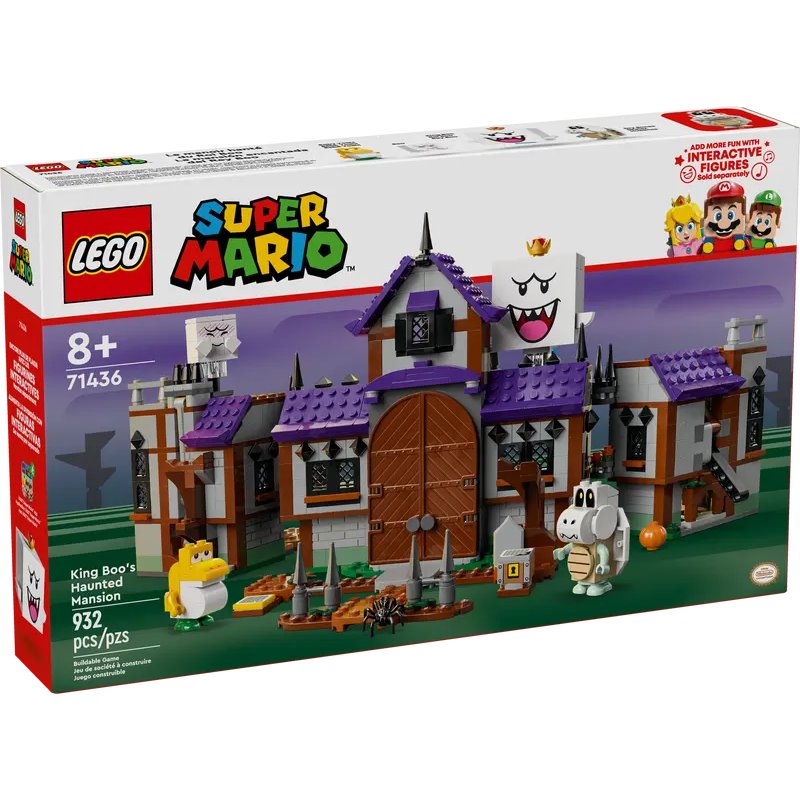 LEGO Super Mario 71436 Rezydencja Kinga Boo (przedsprzedaż)