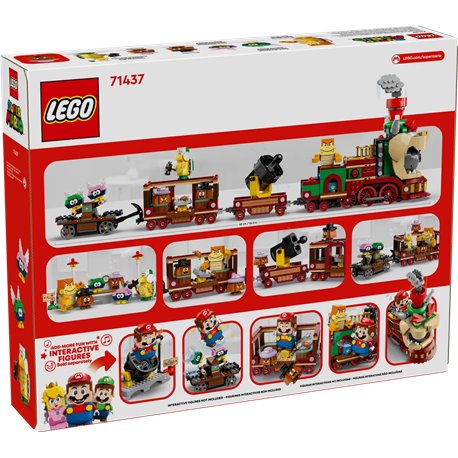 LEGO Super Mario 71437 Bowser i pociąg ekspresowy (przedsprzedaż)