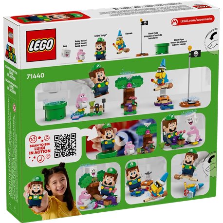 LEGO Super Mario 71440 Przygody z figurką Luigi (przedsprzedaż)