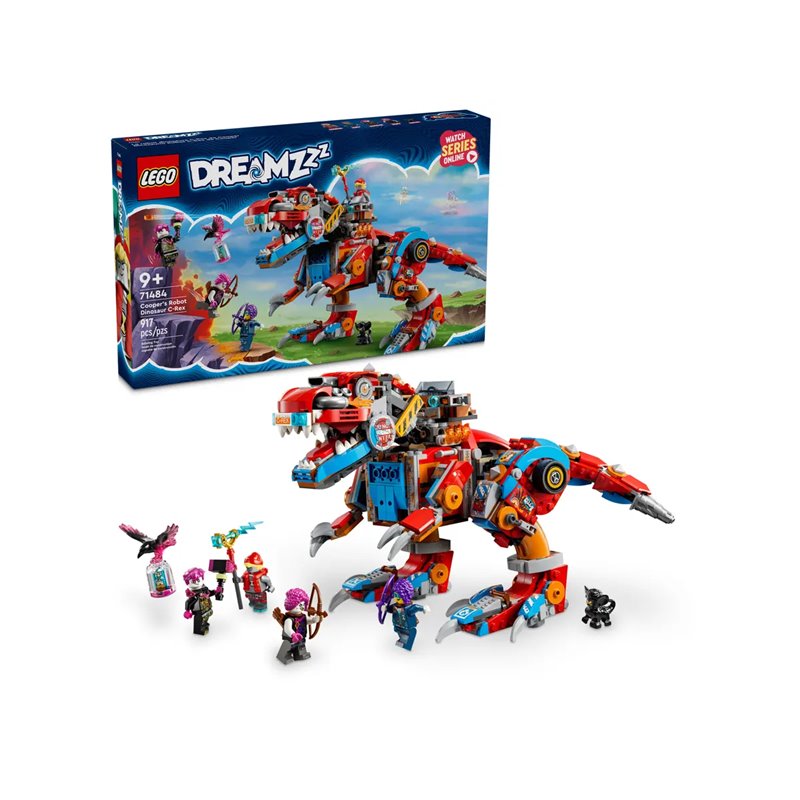 LEGO Dreamzzz 71484 Dinorobot Coopera C-Rex (przedsprzedaż)