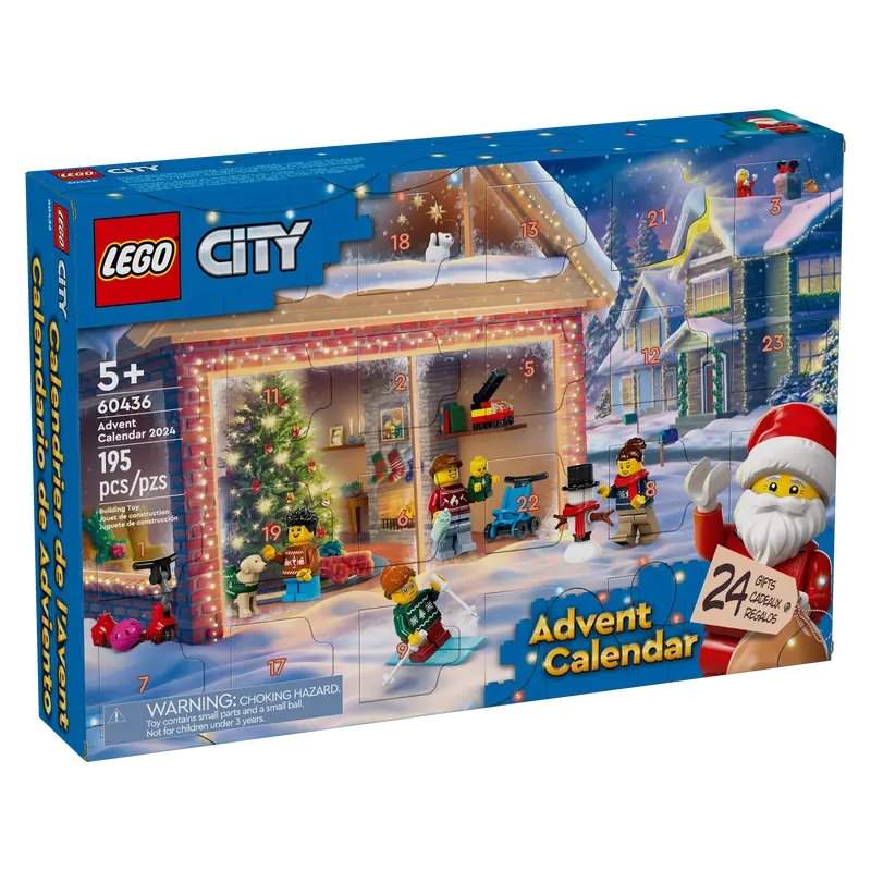 LEGO City 60436 Kalendarz adwentowy na 2024 rok (przedsprzedaż)