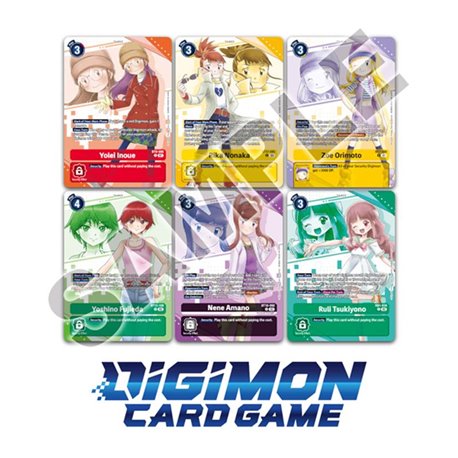 Digimon CG: PB18 Premium Heroines Set (przedsprzedaż)