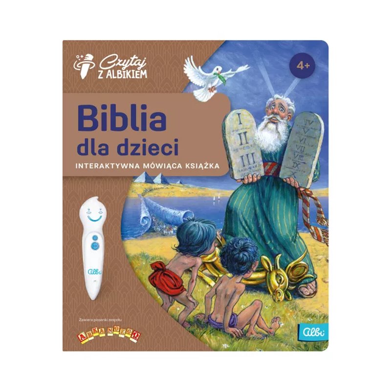 Czytaj z Albikiem - Biblia dla dzieci 4+