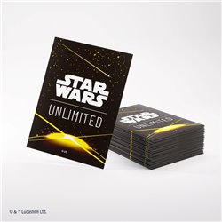 Gamegenic: Koszulki Star Wars Unlimited Back Yellow (przedsprzedaż)