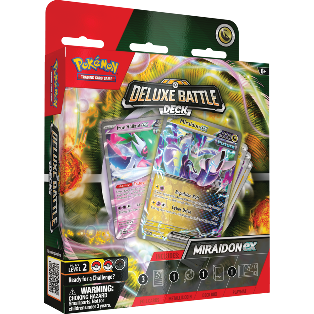 Pokémon TCG: Miraidon Deluxe Battle Deck (przedsprzedaż)