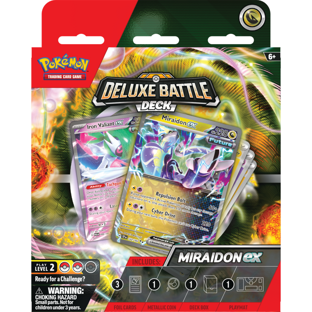 Pokémon TCG: Miraidon Deluxe Battle Deck (przedsprzedaż)