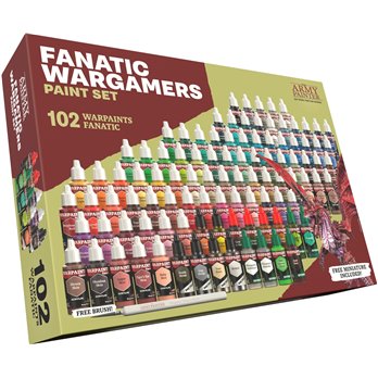 Army Painter Warpaints Fanatic Wargamers Paint Set (przedsprzedaż)