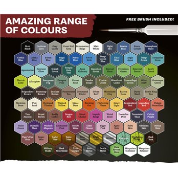 Army Painter Warpaints Fanatic Wargamers Paint Set (przedsprzedaż)