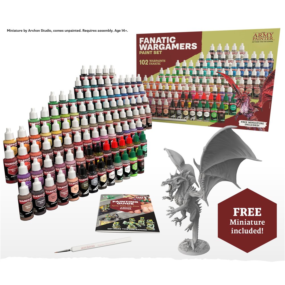 Army Painter Warpaints Fanatic Wargamers Paint Set (przedsprzedaż)