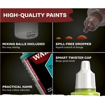 Army Painter Warpaints Fanatic Wargamers Paint Set (przedsprzedaż)