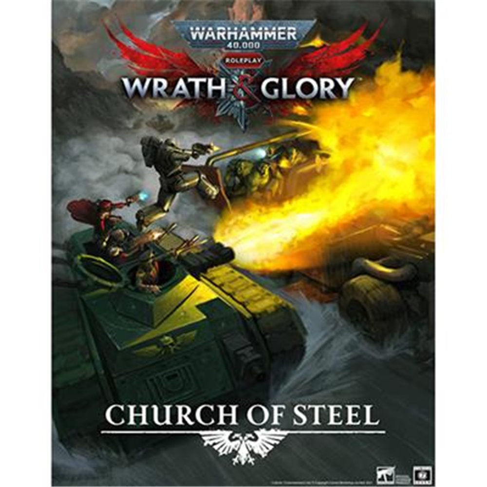 Warhammer 40,000 RPG Wrath & Glory Church of Steel