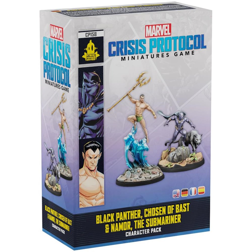 Marvel: Crisis Protocol - Black Panther, Chosen of Bast & Namor, the Submariner