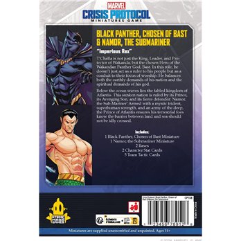 Marvel: Crisis Protocol - Black Panther, Chosen of Bast & Namor, the Submariner