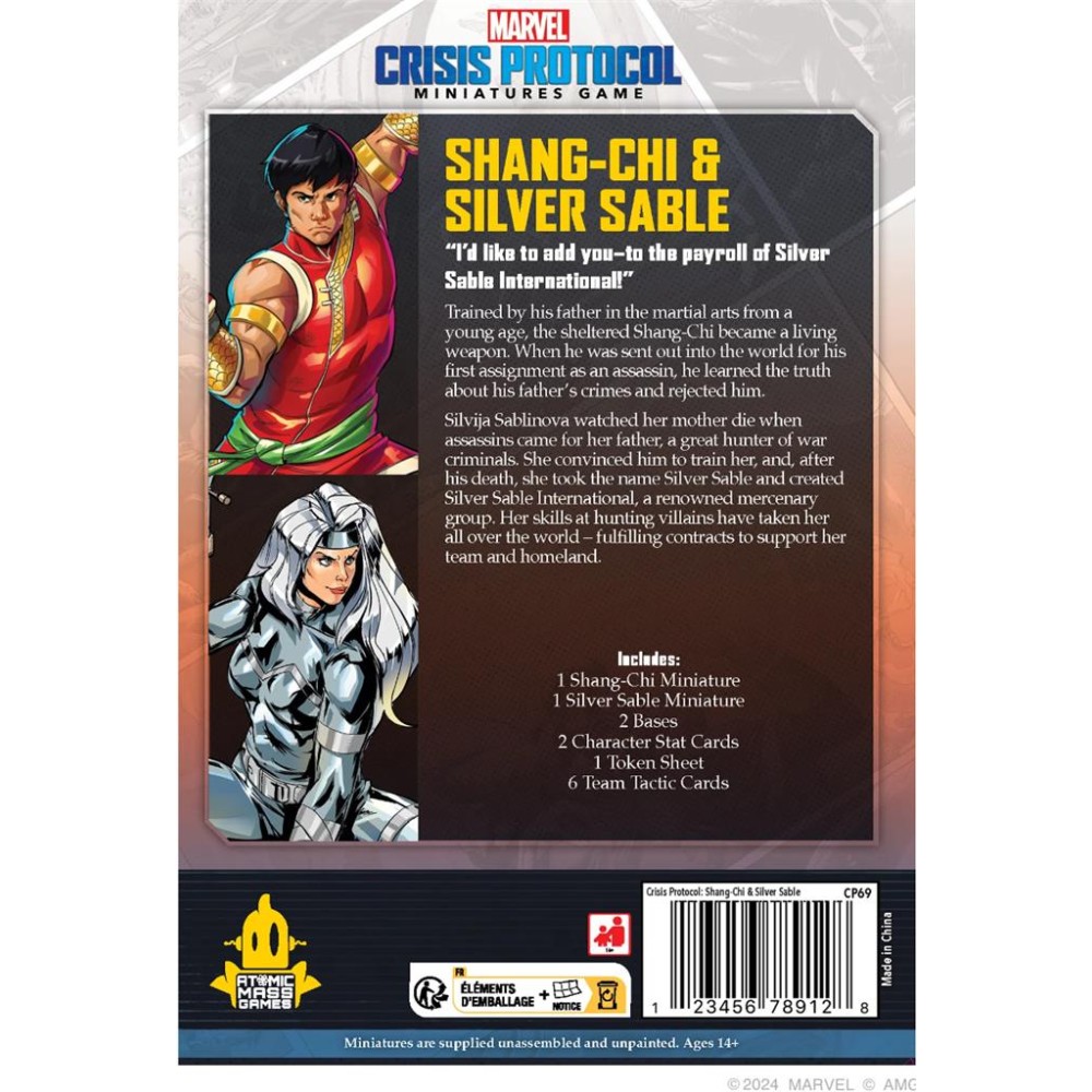 Marvel: Crisis Protocol - Shang-Chi & Silver Sable