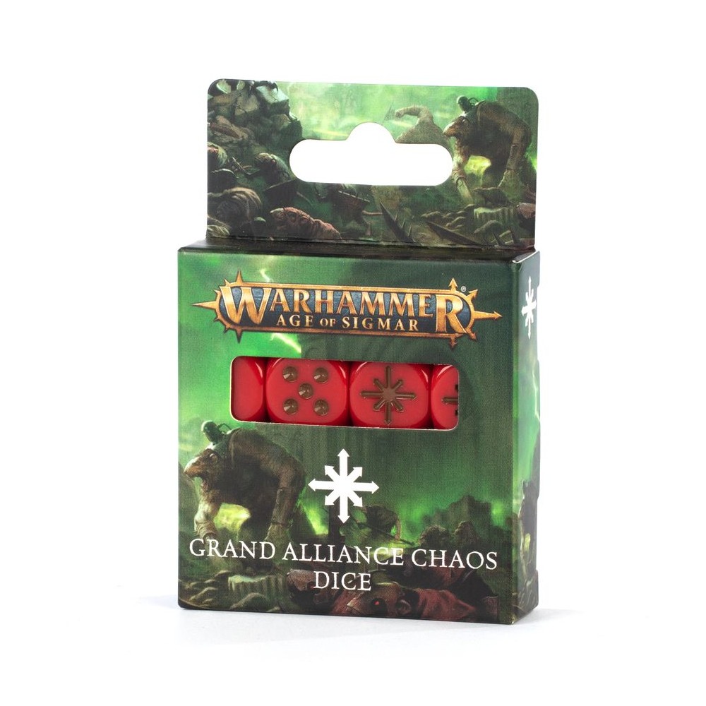 Age of Sigmar Dice Grand Alliance Chaos