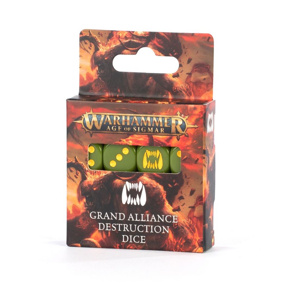 Age of Sigmar Dice Grand Alliance Destruction