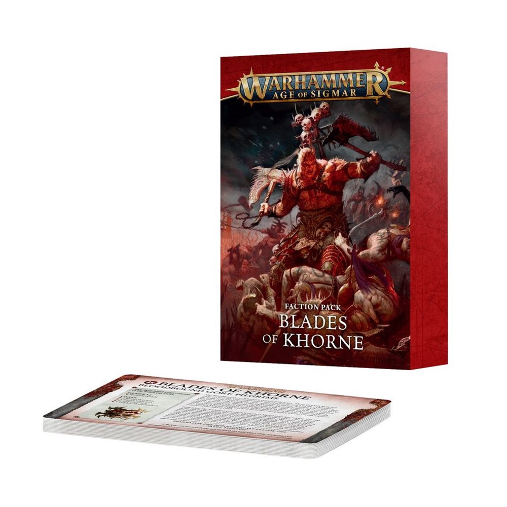 Age of Sigmar: Faction Pack: Blades of Khorne