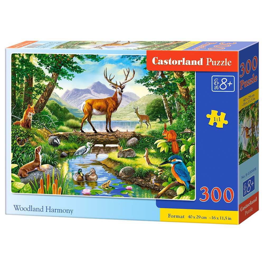 Puzzle 300 Woodland Harmony