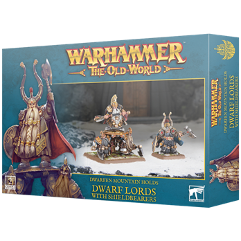 Warhammer The Old World Dwarfen Mountain Holds: Dwarf Lords with Shieldbearers