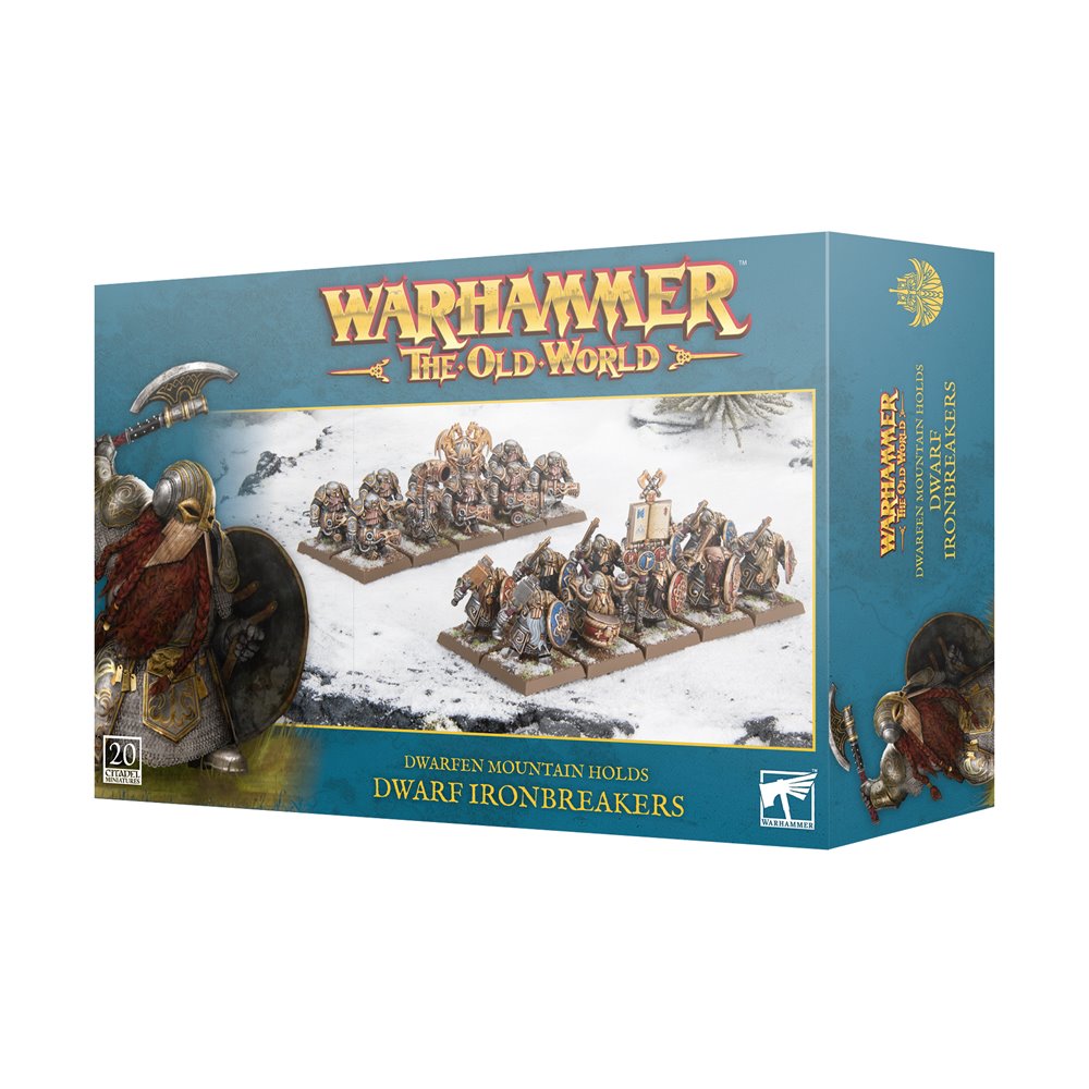 Warhammer The Old World Dwarf Mountain Holds: Dwarf Ironbreakers