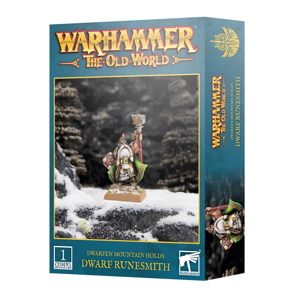 Warhammer The Old World Dwarfen Mountain Holds: Dwarf Runesmith