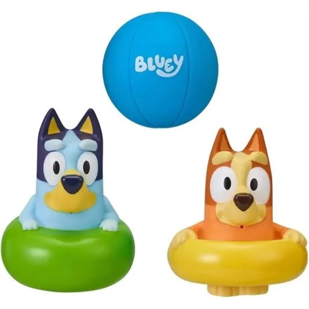 Bluey Figurki do kąpieli 3szt