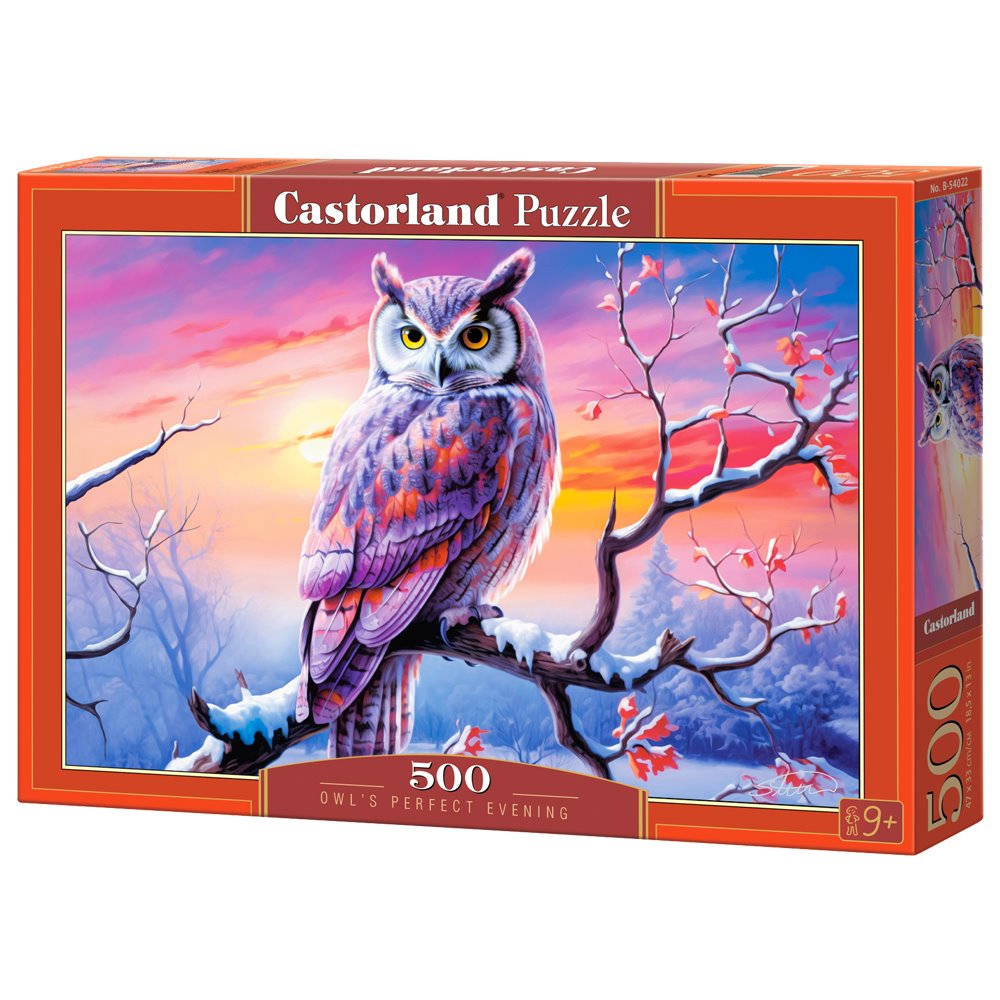 Puzzle 500 Owl's Perfect Evening