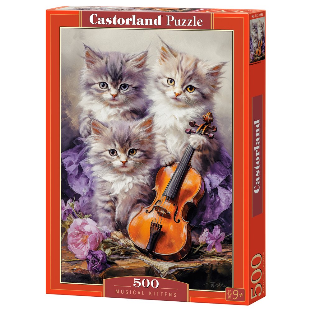 Puzzle 500 Musical Kittens