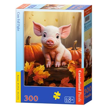 Puzzle 300 Cute Fall Piglet