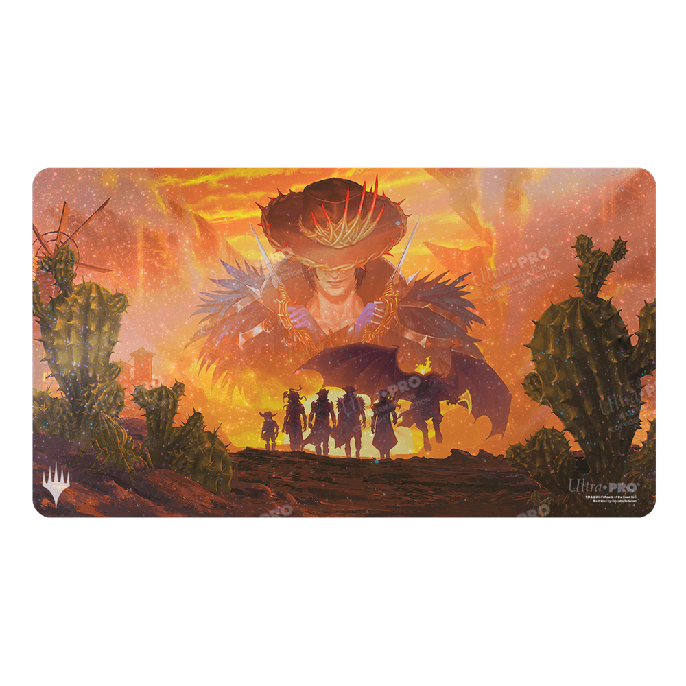 Ultra-Pro Magic the Gathering Outlaws of Thunder Junction Holofoil Playmat Z