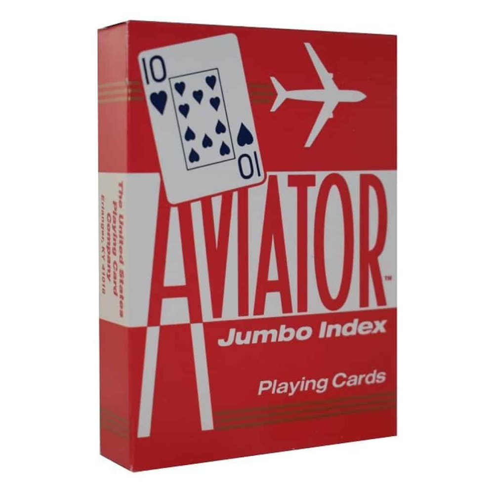 Karty Aviator Jumbo Index Poker