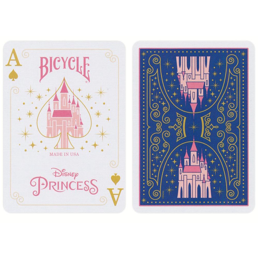 Karty Bicycle: Disney Princess Pink & Navy