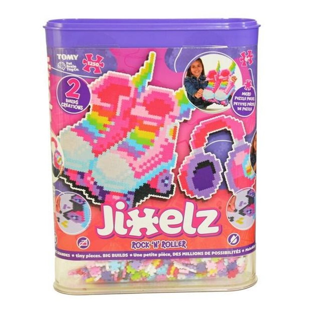 Puzzle 1250 Pixelki Jixelz Rock 'n' Rolki