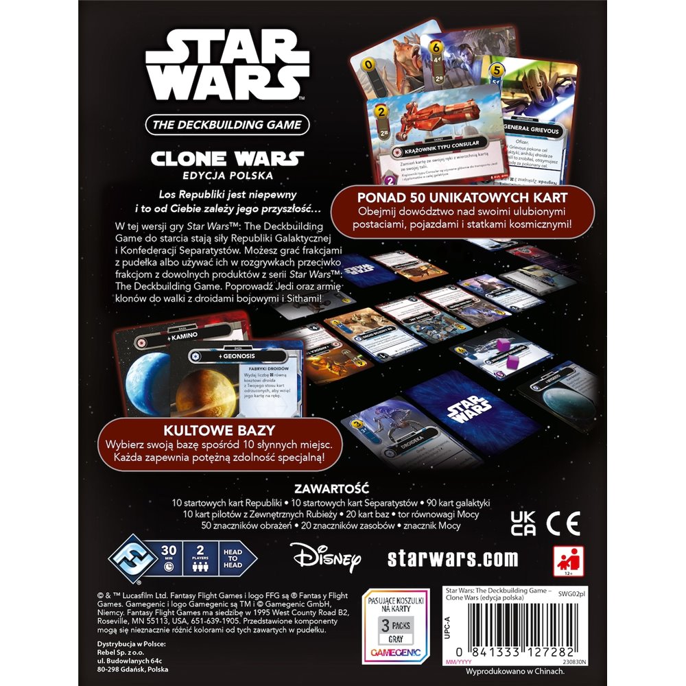 Star Wars: The Deckbuilding Game - Clone Wars (edycja polska)