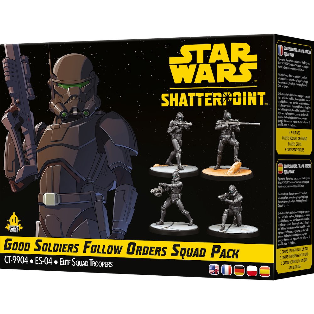 Star Wars: Shatterpoint - Good Soldiers Follow Orders Squad Pack