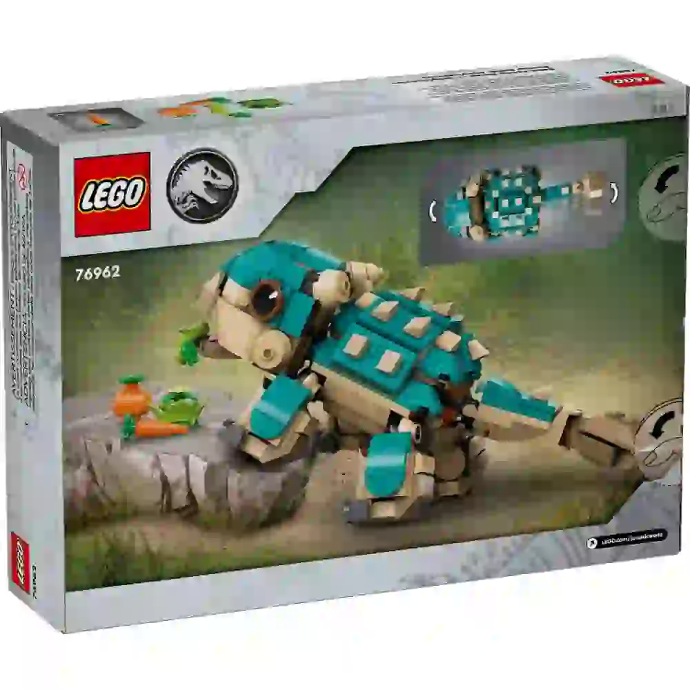 LEGO Jurassic World 76962 Mały ankylozaur Bumpy