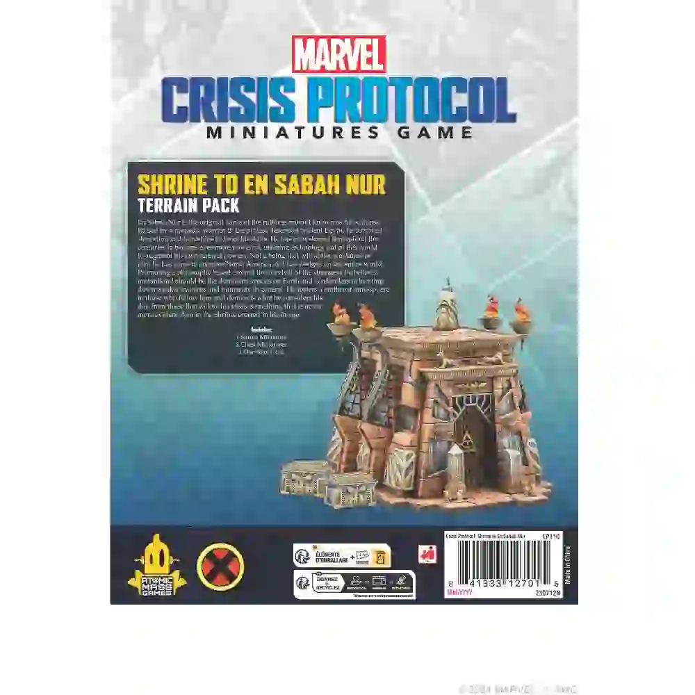 Marvel: Crisis Protocol - Shrine to En Sabah Nur Terrain Pack