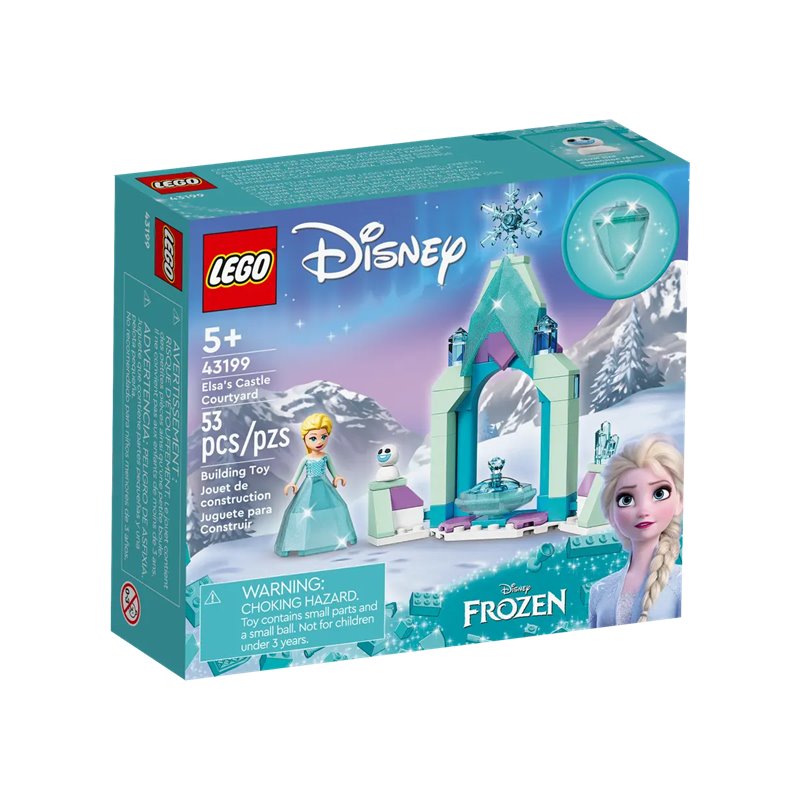 LEGO Disney 43199 Dziedziniec zamku Elzy