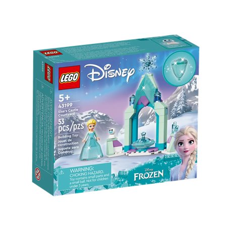 LEGO Disney 43199 Dziedziniec zamku Elzy