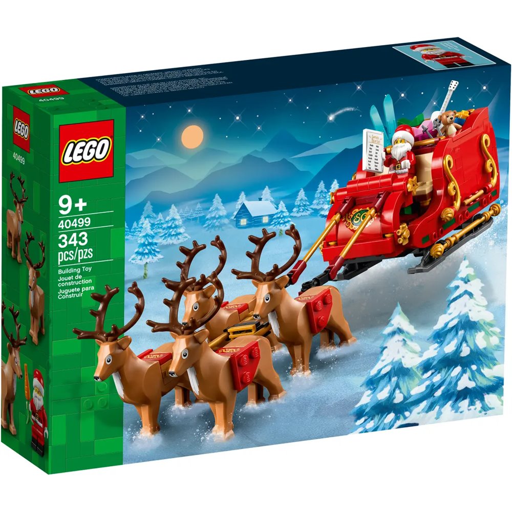 LEGO Merchandise 40499 Sanie Świętego Mikołaja