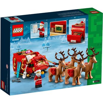 LEGO Merchandise 40499 Sanie Świętego Mikołaja